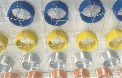 Filo di ferro zincato rivestito in PVC